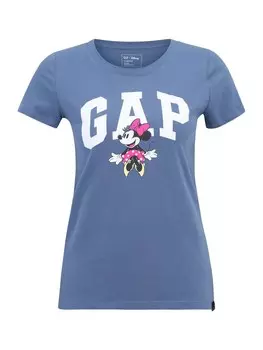 Рубашка Gap Petite, синий