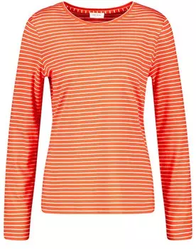 Рубашка Gerry Weber, оранжевый/белый