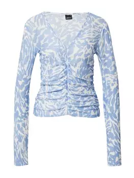 Рубашка Gina Tricot Lexie, светло-синий