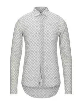 Рубашка Giorgio Armani, светло-серый