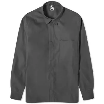 Рубашка Gr10K Processing Overshirt, серый