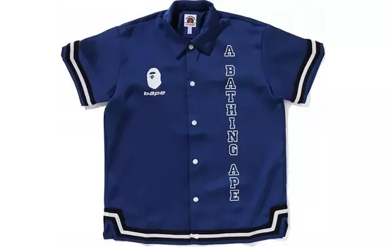 Рубашка GS A Bathing Ape, красный