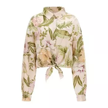 Рубашка Guess Bowed Jun, зеленый