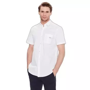 Рубашка Guess Embroidered Pocket Sunset, синий