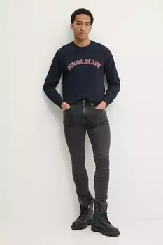 Рубашка Guess Jeans, темно-синий