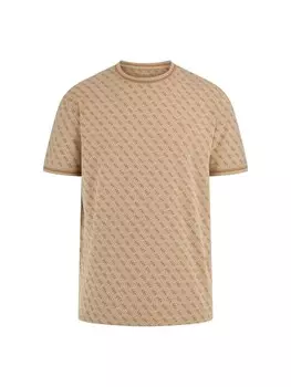 Рубашка GUESS MARSHALL, цвет Beige/Camel