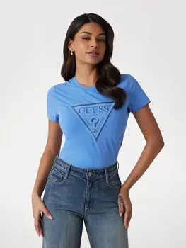 Рубашка GUESS, небесно-синий