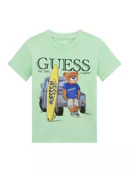 Рубашка GUESS, пастельный зеленый