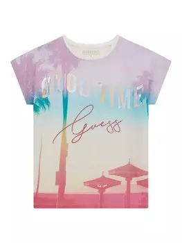 Рубашка GUESS, разноцветный