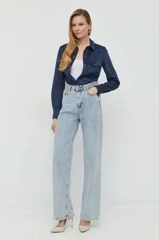 Рубашка Guess, темно-синий