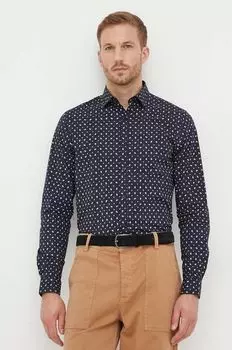 Рубашка Guess, темно-синий