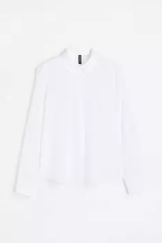 Рубашка H&amp;M Cotton, белый