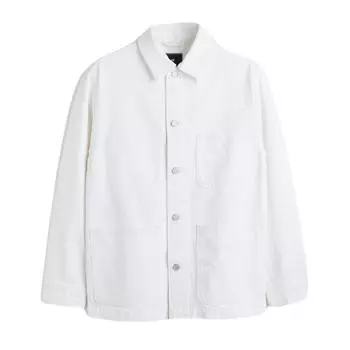 Рубашка H&amp;M Cotton Twill, белый