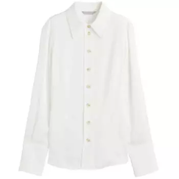 Рубашка H&amp;M Fitted, белый