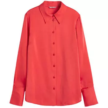 Рубашка H&amp;M Fitted, красный