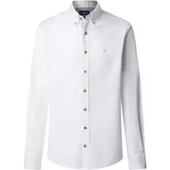 Рубашка Hackett Flannel Multi Trim, белый