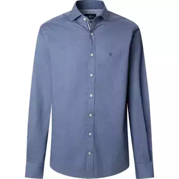 Рубашка Hackett Flannel Tape, синий