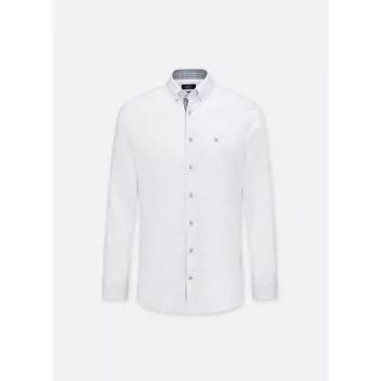 Рубашка Hackett Melange Flannel Multi, белый