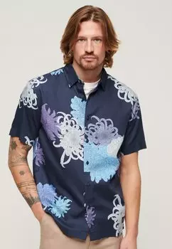 Рубашка HAWAIIAN BOX FIT Superdry, синий
