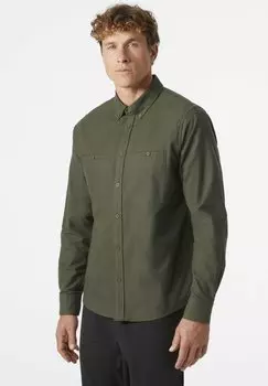Рубашка Helly Hansen, темно-зеленый
