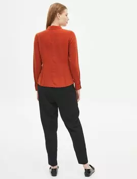 Рубашка Hidden Plaid Basic Табачный Kayra