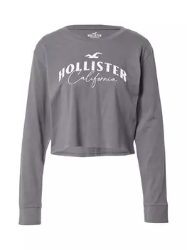 Рубашка Hollister, серый