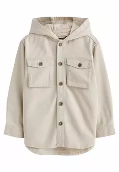 Рубашка HOODED Next, цвет ecru natural