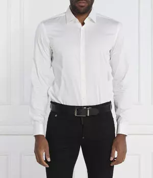 Рубашка Hugo King Slim Fit, белый