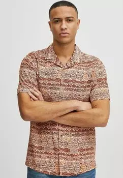 Рубашка IDMARIOL INDICODE JEANS, коричневый