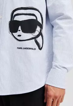 Рубашка IKON STRIPED KARL LAGERFELD, белый