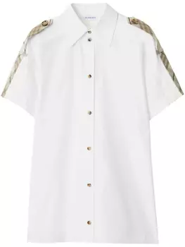 Рубашка из хлопка Burberry, белый