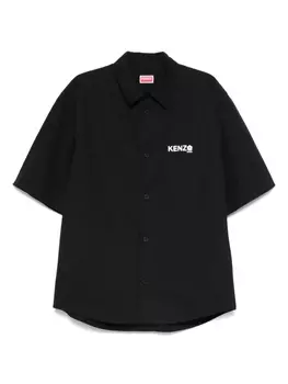 Рубашка из хлопка Kenzo, черный