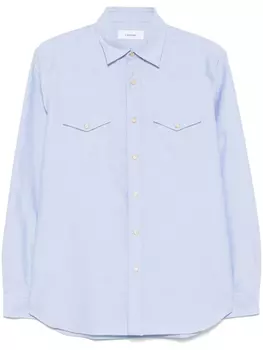 Рубашка из хлопка Lardini, синий