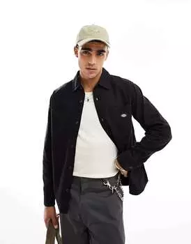 Рубашка из парусины Dickies Dickies черного цвета