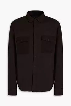 Рубашка Jack из хлопкового джерси RAG & BONE, черный