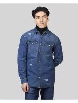 Рубашка Jack & Jones, деним