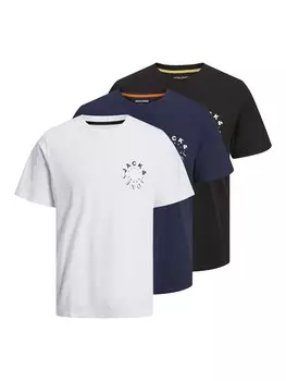 Рубашка JACK & JONES JJWarrior, цвет Navy/Fir/White