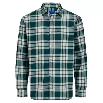 Рубашка Jack & Jones Joshua Flannel Check, зеленый