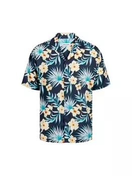 Рубашка Jack & Jones, морской