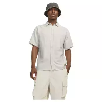 Рубашка Jack & Jones Oshua Structure, бежевый