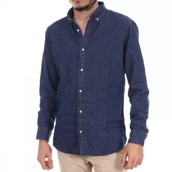 Рубашка Jack & Jones Plain Denim, синий