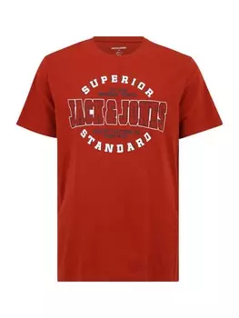 Рубашка Jack & Jones Plus, красный