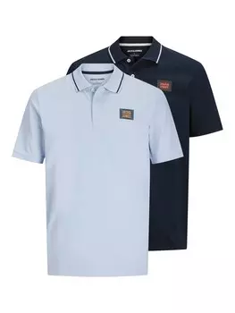 Рубашка Jack & Jones Plus, синий