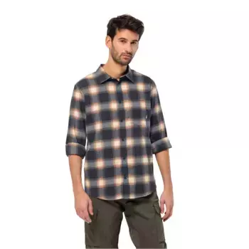 Рубашка Jack Wolfskin Wanderweg, синий