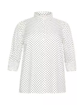 Рубашка KAFFE CURVE Blouse Thori, белый