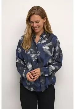 Рубашка Kaffe KAFFE KALOUISA, цвет midnight flower print