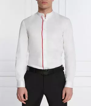 Рубашка калеб Slim fit Hugo, белый