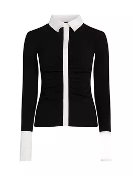 Рубашка Karl Lagerfeld Blouse, черный
