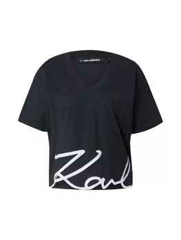Рубашка Karl Lagerfeld, черный