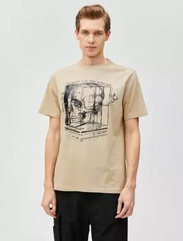 Рубашка Koton, песочный